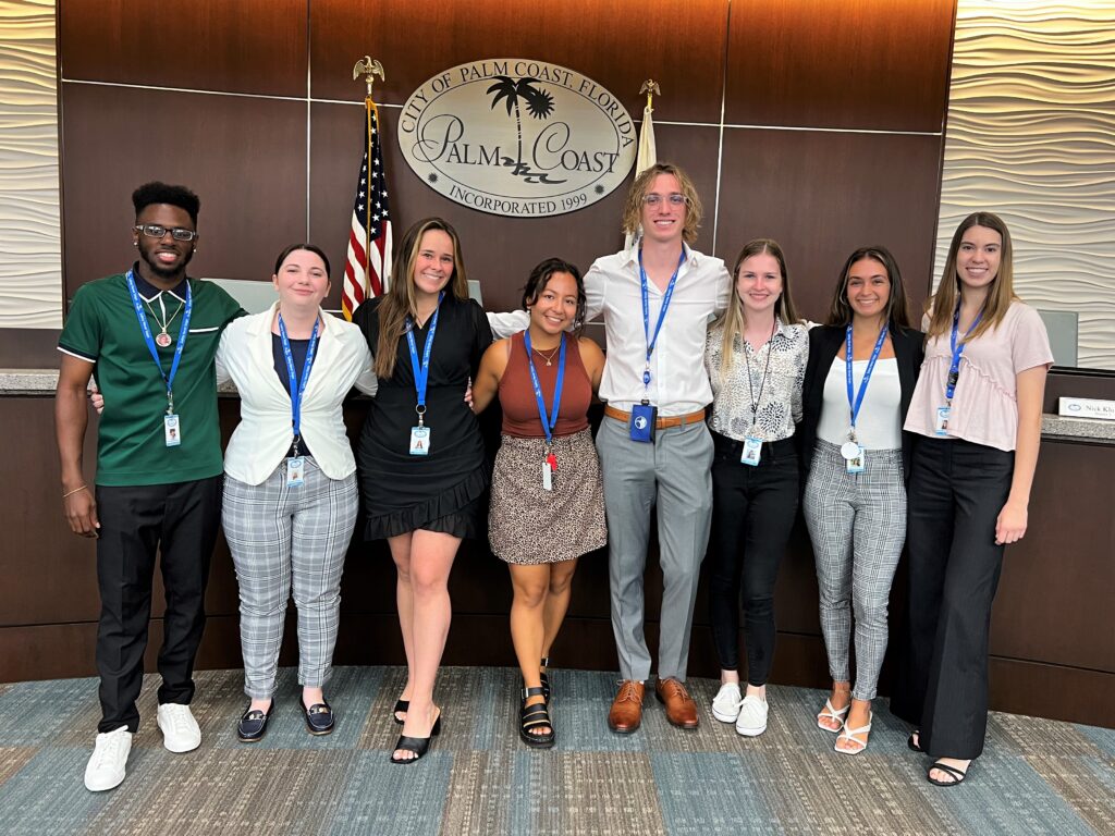 City of Palm Coast Hosts Eight College Students for Summer Internship ...