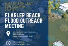 Flagler Beach Update: Flood Outreach Meeting Set for May 1st