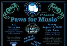 Sponsors Wanted: Palm Coast Community Cats Planning Inaugural ‘Paws for Music’ Event