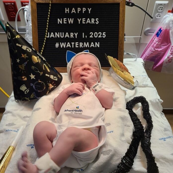 AdventHealth Waterman_New Years Baby_Pic_2_010125