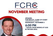 FCRC: Flagler County Clerk of Court Slated for November Speaker