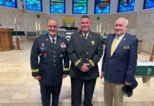 Battalion Chief Gary Potter recognized with Tony Gasparino “Lest We Forget Award”