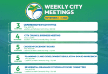 Palm Coast City Council Business Meeting on November 4, 2025, at 6:00 p.m.