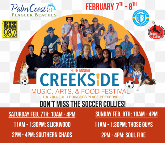 20th Annual Creekside Festival Set for This Weekend – February 7-8, 2026