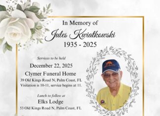 East Flagler Mosquito Control District: Commissioner Jules Kwiatkowski,