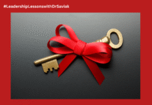 Leadership Lessons with Dr. Saviak … Leading For the Right Reasons