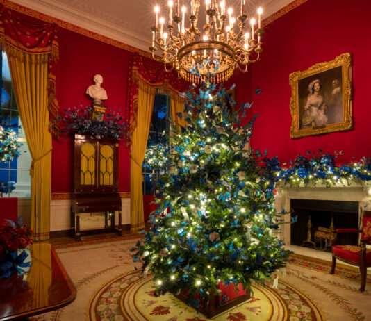 Home Is Where The Heart Is: First Lady Melania Trump’s 2025 White House Christmas Theme