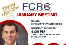 Flagler County Republican Club to Host Florida Rep. Sam Greco January 8