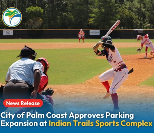 City of Palm Coast Approves Parking Expansion at Indian Trails Sports Complex