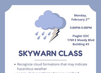 Free Skywarn Storm Spotter class February 2, pre-registration required