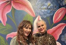 Radikal Redz & Retro Glam: Tiffany Pops Up in Flagler Beach