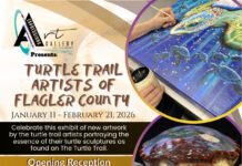 Flagler County Cultural Council Partners with Expressions Gallery to Present Turtle Trail Artists Exhibition