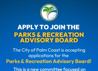 City of Palm Coast Accepting Applications for New Parks & Recreation Advisory Board