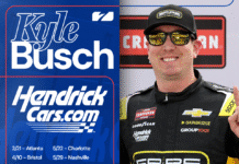 KYLE BUSCH-SPIRE MOTORSPORTS PAIRING RETURNS WITH HENDRICKCARS.COM IN SELECT 2026 TRUCK SERIES RACES