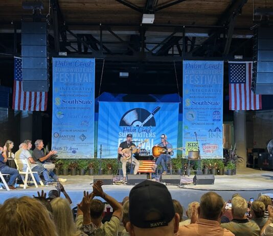 Palm Coast Strikes a Chord: Songwriters Festival Draws Thousands for Five Days of Songs, Stripes & Stories