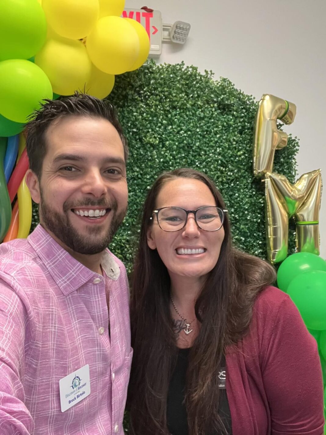 Executive Dir Brock Birtolo and COO Hope Walton