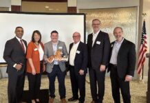 SouthState Bank’s Derrick Hardin Earns Fang & Claw Award at March Flagler Tiger Bay Club Meeting