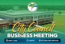 Palm Coast City Council Business Meeting on Tuesday, April 7 at 6:00 p.m.