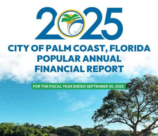 City of Palm Coast Releases Popular Annual Financial Report for Public Review