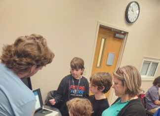 Ballots & Blockbusters: Kids Take the Polls with Flagler SOE on Bring Your Kid To Work Day