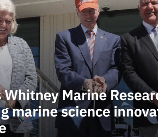 UF Opens Whitney Marine Research Center, Expanding Marine Science in St. Augustine