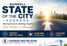 Bunnell to Hold State of the City Address May 26