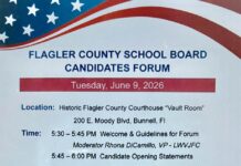 All Seven Flagler County School Board Candidates Confirmed for Public Forum