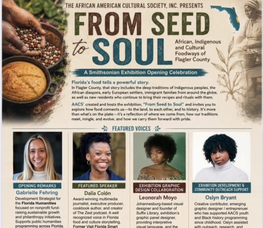 AACS Opens Smithsonian Food Exhibition Celebrating Flagler County’s Diverse Food Heritage