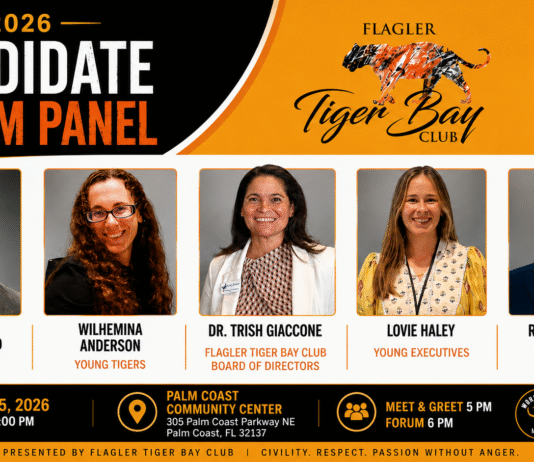 Flagler Tiger Bay Club Announces Panelists, Candidates for 2026 Candidate Forum Thursday Night