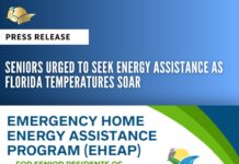 Flagler County Urges Seniors to Seek Energy Assistance as Florida Temperatures Begin to Soar