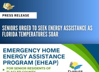 Flagler County Urges Seniors to Seek Energy Assistance as Florida Temperatures Begin to Soar