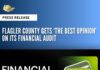 Flagler County Gets ‘The Best Opinion’ On Its Financial Audit