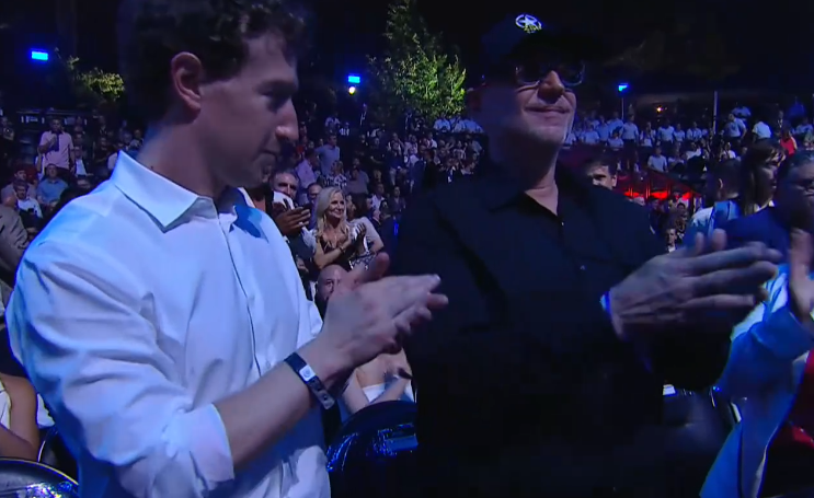 Mark Zuckerberg at UFC Freedom 250