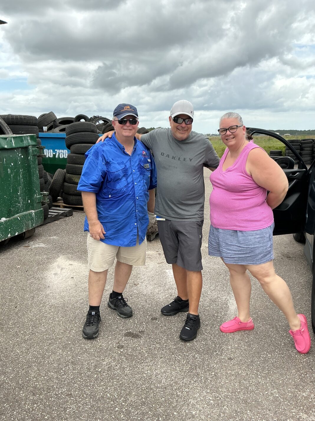 Mitrano and thankful citizens