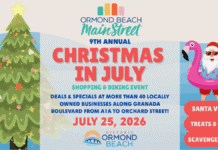 Ormond Beach Main Street Hosts 9th Annual Christmas in July