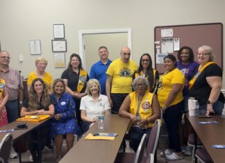 Palm Coast Lions Club and Rotary Club of Flagler County Help Stock Falcon Fuel Pantry Through Fall Semester