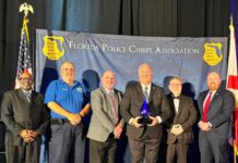 Bunnell Police Chief David Brannon Receives Florida Police Chiefs Association, (FPCA) Top Leadership Award