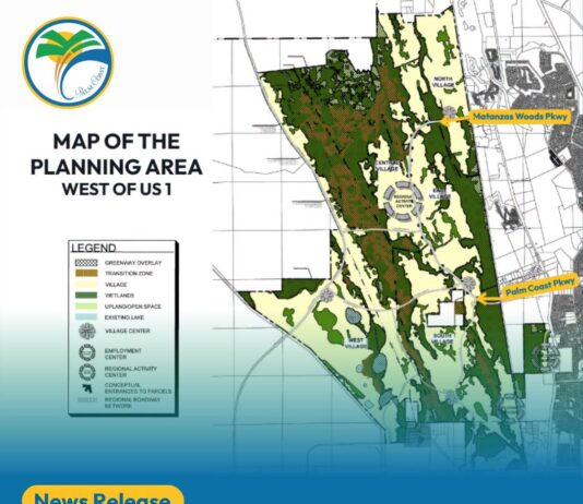City of Palm Coast Launches Educational Webpage for Future Planning Area West of U.S. 1