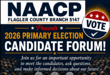 NAACP Flagler County Branch to Host Palm Coast City Council Candidate Forum July 16