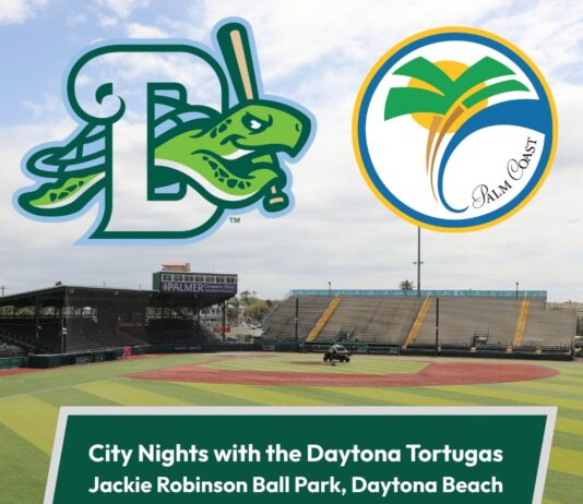 Palm Coast City Nights with the Daytona Tortugas Tonight