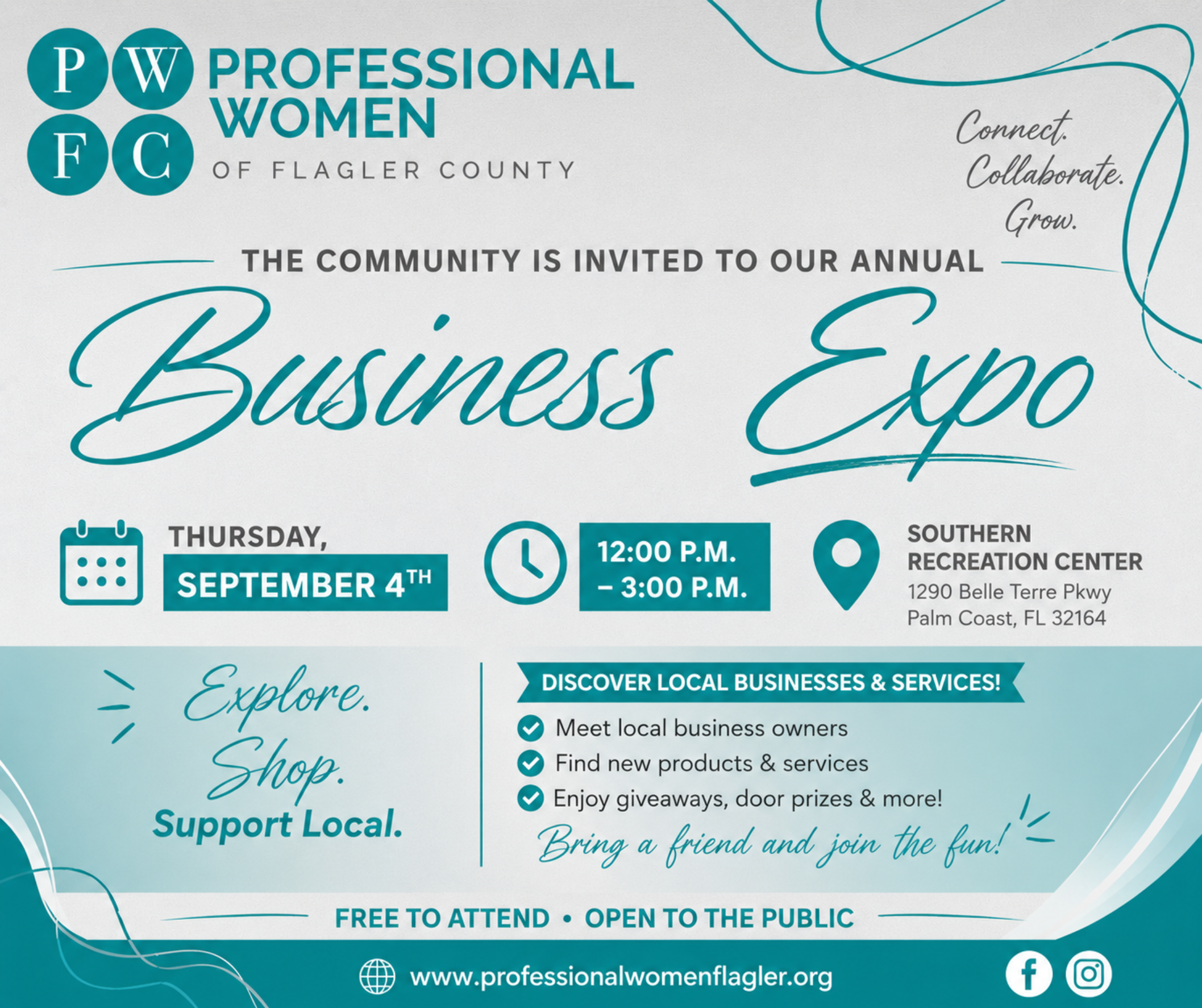 Professional Women of Flagler County Invites Local Businesses to Showcase Their Brands at Annual Business Expo