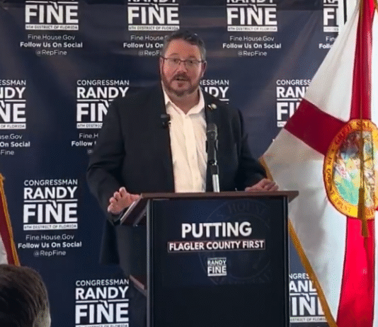 Congressman Randy Fine Announces $13.5 Million for Flagler County Beach Restoration