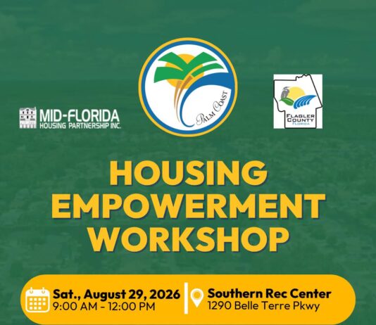 Palm Coast Announces New Housing Empowerment Workshop Series