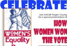 AAUW Flagler Set to Celebrate Women’s Equality Day on August 26