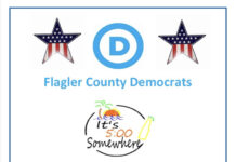 Palm Coast Democratic Club Seeking Volunteers for Early Voting, Announce September Meetup