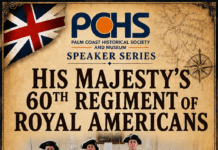 October 3rd: PCHS Speaker Series – His Majesty’s 60th Regiment of Royal Americans