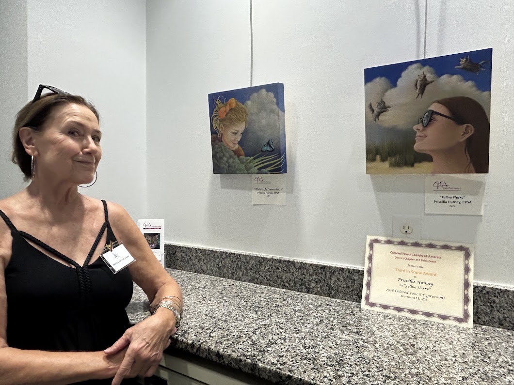 Priscilla Humay shares her works.