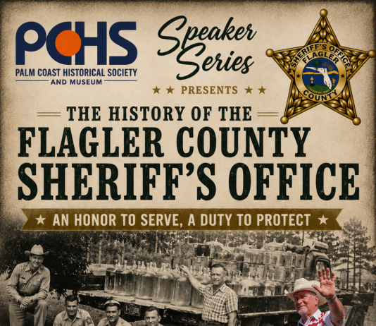 Palm Coast Historical Society & Museum to Host Sheriff Rick Staly for September Speaker Series