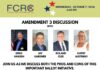 FCRC to Host Amendment 3 Discussion October 7