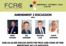 FCRC to Host Amendment 3 Discussion October 7